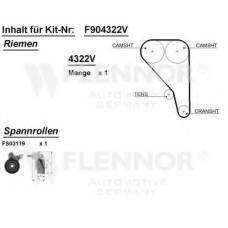 F904297 FLENNOR Комплект ремня грм