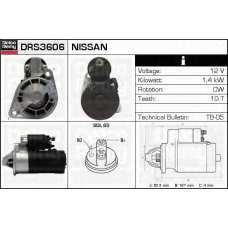 DRS3606 DELCO REMY Стартер