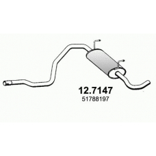 12.7147 ASSO Глушитель выхлопных газов конечный