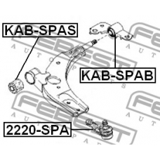KAB-SPAS FEBEST Подвеска, рычаг независимой подвески колеса