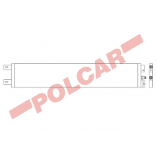 2401K8C1 POLCAR Skraplacze klimatyzacji