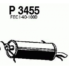 P3455 FENNO Глушитель выхлопных газов конечный