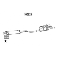 394310062300 MAGNETI MARELLI Выпускной трубопровод