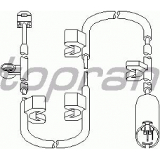 501 025 TOPRAN Датчик, износ тормозных колодок