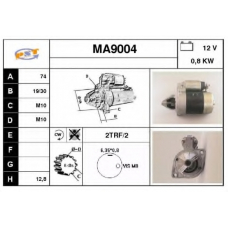 MA9004 SNRA Стартер
