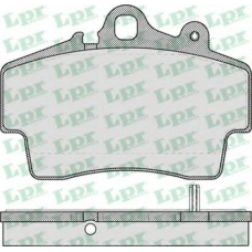 05P722 LPR Комплект тормозных колодок, дисковый тормоз