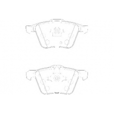 WBP24141A WAGNER LOCKHEED Комплект тормозных колодок, дисковый тормоз