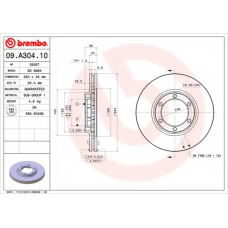 BS 8684 BRECO Тормозной диск