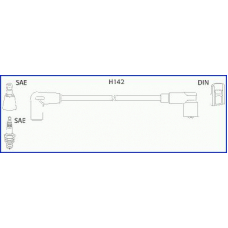 134483 Huco Ккомплект проводов зажигания