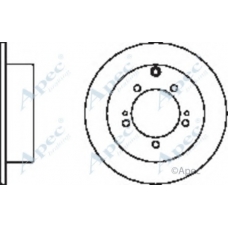 DSK2354 APEC Тормозной диск