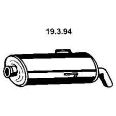 19.3.94 EBERSPACHER Глушитель выхлопных газов конечный