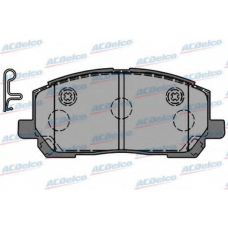 AC0581516D AC Delco Комплект тормозных колодок, дисковый тормоз