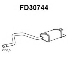 FD30744 VENEPORTE Глушитель выхлопных газов конечный