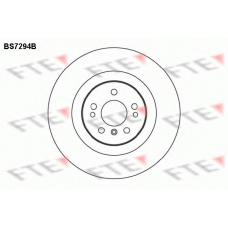 BS7294B FTE Тормозной диск