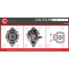 CAL35144GS CASCO Генератор