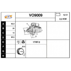 VO9009 SNRA Стартер