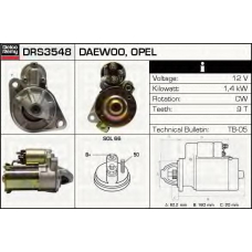 DRS3548 DELCO REMY Стартер