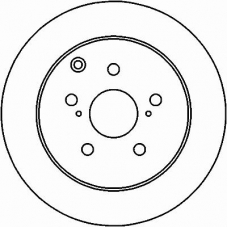 MDC1840 MINTEX Тормозной диск