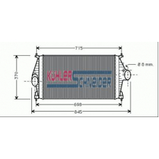 1570601 KUHLER SCHNEIDER Интеркулер