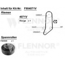 F904071V FLENNOR Комплект ремня грм