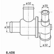 C.598.87 BEHR Термостат, охлаждающая жидкость