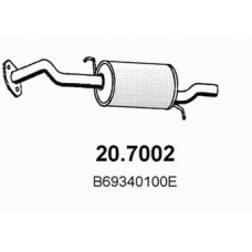 20.7002 ASSO Глушитель выхлопных газов конечный