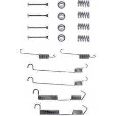 8DZ 355 200-051 HELLA PAGID Комплектующие, тормозная колодка