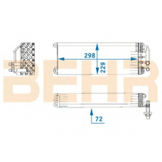 7401001 BEHR Evaporator