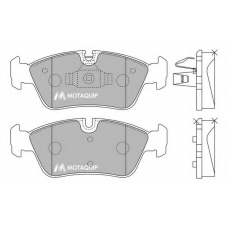 LVXL1259 MOTAQUIP Комплект тормозных колодок, дисковый тормоз