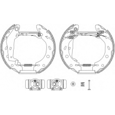 8DB 355 004-941 HELLA PAGID Комплект тормозных колодок