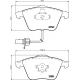 8DB 355 009-201<br />HELLA PAGID