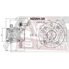 MZWH-3R ASVA Ступица колеса