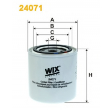 24071 WIX Фильтр для охлаждающей жидкости