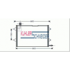 1321001 KUHLER SCHNEIDER Конденсатор, кондиционер