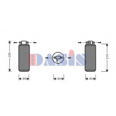 801240N AKS DASIS Осушитель, кондиционер
