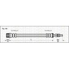 8150 28110 TRISCAN Тормозной шланг