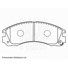 ADC44250 BLUE PRINT Комплект тормозных колодок, дисковый тормоз