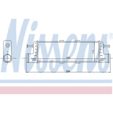 96862 NISSENS Интеркулер