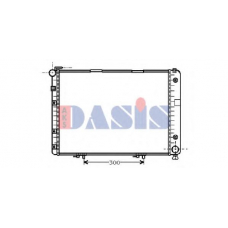 120350N AKS DASIS Радиатор, охлаждение двигателя