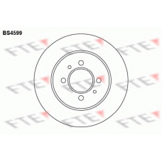 BS4599 FTE Тормозной диск