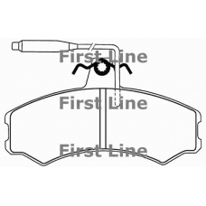 FBP1115 FIRST LINE Комплект тормозных колодок, дисковый тормоз