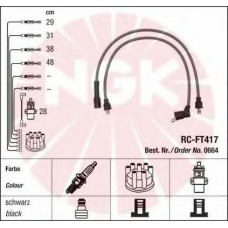 0664 NGK Комплект проводов зажигания