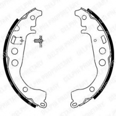 LS1854 DELPHI Комплект тормозных колодок