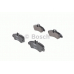 0 986 494 123 BOSCH Комплект тормозных колодок, дисковый тормоз