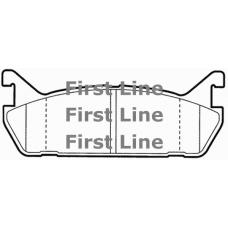 FBP1565 FIRST LINE Комплект тормозных колодок, дисковый тормоз