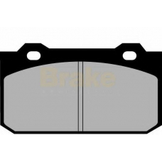 PA373 BRAKE ENGINEERING Комплект тормозных колодок, дисковый тормоз