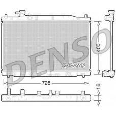 DRM40030 DENSO Радиатор, охлаждение двигателя