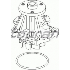 302 427 TOPRAN Водяной насос