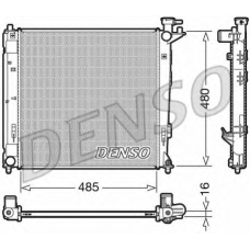 DRM41008 DENSO Радиатор, охлаждение двигателя