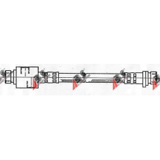 SL 3436 ABS Тормозной шланг